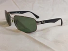 Ray-ban RB3445 004 Rubber Gunmetal Pilot Sunglasses Frames Only 61-17-130 Pre-owned. Price: $24.87.