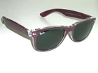 55 18 Ray-ban Italy RB2132 6054/85 145 Multi-color G15 Uv Wayfarer Sunglasses Pre-owned. Price: $202.49.