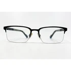 Titanflex Eyeglass Frames Mens Black Half Rim Rectangle 827028 55-18-145 Pre-owned. Price: $39.99.