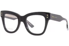 Gucci GG1082O 001 Eyeglasses Frame Women's Black Full Rim Cat 50-MM New. Price: $259.95.