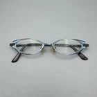 Ogi 2240/1397 Aqua Black 48-18-140 Eyeglasses Frames Only Pre-owned. Price: $39.97.