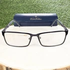 Brooks Brothers Eyeglasses Frames BB1024 1638 Black Gray Rectangle 52-16-140 Pre-owned. Price: $24.99.