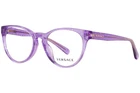 Versace VK3321U 5373 Eyeglasses Frame Youth Kids Lilac Glitter Full Rim 48MM New. Price: $69.95.