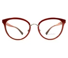 Valentino Eyeglasses Frames VA1004 3009 Red Silver Orange Fire Cat 50-19-140 New. Price: $79.99.