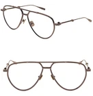 Valentino V-stud Ii Brown Titanium 133C Rock Aviator Optical Frame New. Price: $246.00.