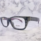 Prada Eyeglasses Frames Vpr 11Q DHP-1O1 52 18 145 Matte Grey Camo Maroon New. Price: $117.29.