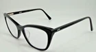 Pair Eyeglasses Frames Only The Wanda Black Cat Full Rim 53-16-140 Pre-owned. Price: $34.88.
