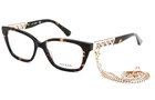New Guess Eyeglasses GU2784 052 55-16 140 Tortoise &gold Frames Chain W/crystals. Price: $149.99.
