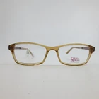 Chelsea Morgan Cm 5006 Hy Honey Rectangular Eyeglasses Frames 51-15-135 New. Price: $58.98.