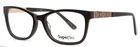 Superflex SF-485 C1 Brown Gold Womens Cat Eyeglasses 54-17-140 B:37 New. Price: $39.99.
