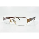 Oleg Cassini Eyeglasses Womens Brown OC0326 200 Semi Rimless 53-18-135 Pre-owned. Price: $39.99.