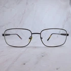 Adolfo Brigadier Gunmetal Tortoise Rectangular Eyeglass Frames 54-18-140 Pre-owned. Price: $39.98.