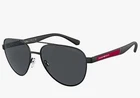 Emporio Armani Ea 2105 Matte Black/grey 3001/87 59/17/145 Men Sunglasses New. Price: $64.00.
