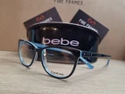 Bebe Popular BB5108 (414) Navy Eyeglasses Frames 53-16-135 New. Price: $79.99.