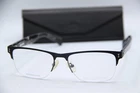 New John Varvatos V161 Black Grey Gunmetal Authentic Frame Sunglasses 54-17. Price: $110.50.
