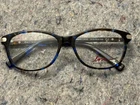 Love Ellen Eyeglasses Aurora Lapis 54-16-140 Multicolor Tortoise Womens Pre-owned. Price: $22.99.