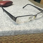 Tommy Hilfiger TH3202 Gunmetal Half Rim Rectangle Eyeglass Frames Only 50-19-145 Pre-owned. Price: $24.87.
