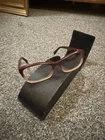 Authentic Prada 21O 53-17-135 Bordeaux Gradient JAJ-1O1 With Case Pre-owned. Price: $70.00.