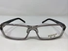 Basaar A58207-6 54-15-130 Smoky Gray Crystal Full Rim Eyeglasses Frame 113B New. Price: $32.00.