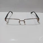 Boss Hugo Eyeglasses Frames 0159 Tqq Brown Round Half Rim 52-18-135 5101 Pre-owned. Price: $55.76.