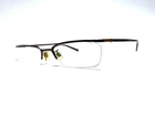 Dolce & Gabbana Brown Metal Half Rim Rectangle Glasses DG667 449 52 17 130 Pre-owned. Price: $184.00.