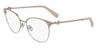 New Longchamp LO2134 771 Rose Gold & Nude Eyeglasses 52/17/140 W/ Case. Price: $69.95.