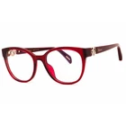 Chopard Women's Eyeglasses Shiny Dark Burgundy Acetate Round Frame VCH356S 0954 New. Price: $243.20.