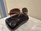 Chanel 4195-Q C.395/3B Aviator Havana Gold Brown Sunglasses 61-13-135 Pre-owned. Price: $265.00.