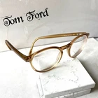 Tom Ford Unisex Adults Crystal Brown Frame Tf 5524 Round Polarized Eyeglasses New. Price: $149.99.