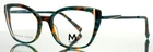 Morel Nomad 40233N MV12 Brown Green Womens Cat Eyeglasses 52-18-140 B:41 New. Price: $29.99.