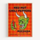 Red Hot Chili Peppers Retro Vintage Concert Band Poster Print Brand. Price: $45.46.