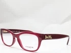 Coach HC6104 5450 Aubergine Women's Eyeglasses Frames 50-16-140. Price: $99.95.