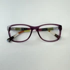 Coach HC6013 Julayne Glasses Frames 5043 Purple 52 16 135 Rectangular Womens Pre-owned. Price: $17.99.