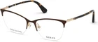 Guess GU2787 049 Brown Metal Semi Rimless Optical Eyeglasses Frame 54-18-140 Rx New. Price: $91.60.