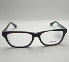 Vogue VO2714 52/16 140 Multicolor Plastic Full Rim Rectangle Frames Women 5231 New. Price: $89.00.