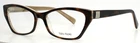 Vera Wang V323 Hn Brown Horn Womens Semi Cat Eyeglasses 51-17-133 B:34 D New. Price: $54.99.