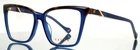 Yalea Paula VYA185 0AGQ Blue Tortoise Womens Cat Eyeglasses 54-15-140 B:44 New. Price: $69.99.