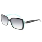 New Tiffany & Co. Tf 4047B 80553C Top Black On Azure Sunglasses Grey Gradient. Price: $293.83.