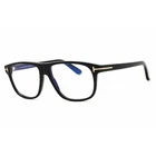 Tom Ford Men's Eyeglasses Shiny Black Acetate Rectangular Frame FT5978-B 001 New. Price: $149.99.