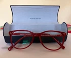 Warby Parker Eyeglasses Nadia 478 Hibiscus Crystal Cat Frame 51 16 140 Pre-owned. Price: $69.99.