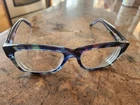 Zenni Optical Womens Blue Purple Green Tortoise Square Eyeglasses Frames 4413839 Pre-owned. Price: $19.87.