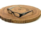 Fysh Eyeglasses Frames 3314 110 Black White Urban Rectangular Size 53 16 135 Mm Pre-owned. Price: $44.99.
