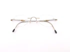 Silhouette Eyeglasses, Frames Only, M7436 V6066 Gold, 145, Titanium, Austria Pre-owned. Price: $79.99.
