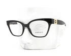 Versace Eyeglasses VE3294 GB1 Polished Black Gold Logo 53-18-140 No Case New. Price: $119.50.
