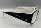 Anne Klein AK3158 Black & White Full Rim Retro Eye Glasses Pre-owned. Price: $34.99.