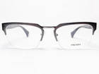 New Prada VPR66Q DHG-1O1 Mens Eyeglasses Frames Brushed Gunmetal Rectangle 54/20. Price: $154.99.