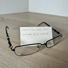 Gucci GG4251 4SI Chain Link Eyeglasses Black Frames Read Desc 57-15-130 Pre-owned. Price: $59.46.