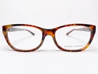 New Ralph Lauren RL6137 5017 Womens Eyeglases Frames Havana Rectangle 52/16 135. Price: $99.99.