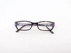 Helium Eyeglasses, Frames Only, Italy, 4230, 51-18-140, Plastic, Purple Havanna Pre-owned. Price: $39.99.