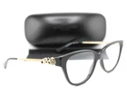 New Coach Hc 6161B 5002 Shiny Black/pail Gold Temples Eyeglasses Authentic 52-16. Price: $99.00.